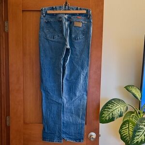 Wrangler Cowboy Cut High Rise Women’s Dark Blue Denim Jeans